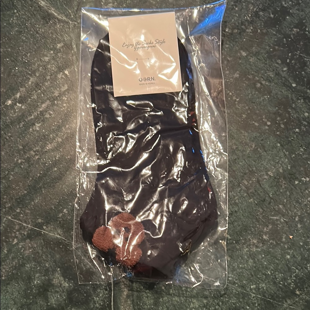 ORN Black and Brown Cozy Socks
